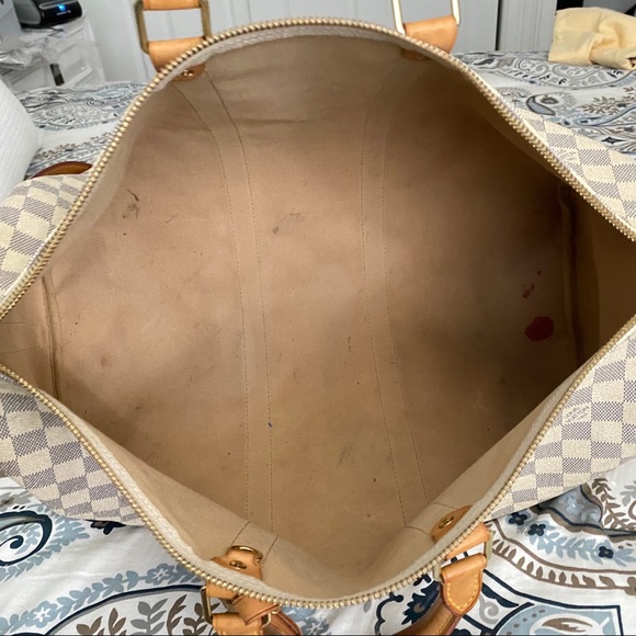 ✨AZUR TRAVEL 45✨ Keepall Bandouliere Damier Bag! - Picture 3 of 8